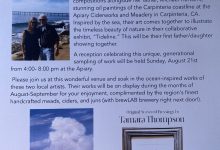 Tideline Art Show Reception