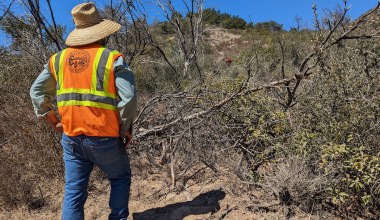 McMenemy Trail Work on National Public Lands Day