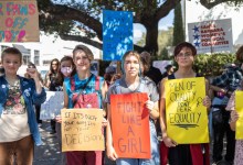 Women’s Rights Front and Center in Downtown Santa Barbara