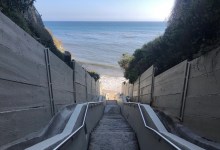 Take a Thousand Steps to a Santa Barbara Beach