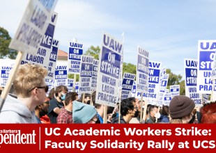 UC Academic Workers Strike: Faculty Solidarity Rally at UCSB