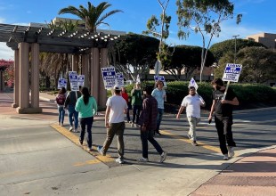 With Finals Week Underway, UC Strikers Get Disruptive￼