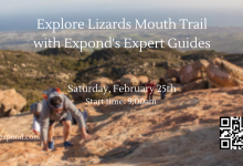 POSTPONED TO MARCH 4 – Lizards Mouth FREE Guided Hike – POSTPONED