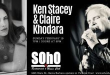 Ken Stacey & Claire Khodara at SOhO Restaurant