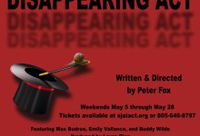 DISAPPEARING ACT New Play at Ojai Art Center
