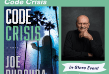 Book Talk- Local Physician and Thriller Author Dr. Joe Purpura