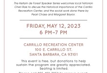 Kellam de Forest Speaker Series Event