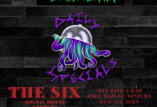 Surf Rock Band Daily Specials debut show @ the Six
