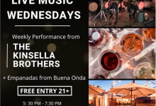 Live Music +Empanadas on Wednesdays at Carr