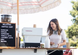 Mobile Coffee Business Brings a Buzz of Excitement Everywhere It Goes in Santa Barbara