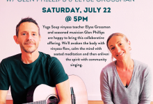 Flow, Sit, Sing with Glen Phillips & Elyse Grossman