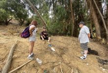 Homeless Encampment Beside the Tracks Bulldozed with Little Warning