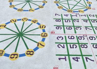 The Floor Is Fractions: Santa Barbara Kids Learn Math on Playground