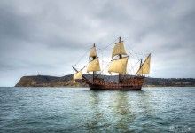 San Salvador Ship Public Tours During Fiesta