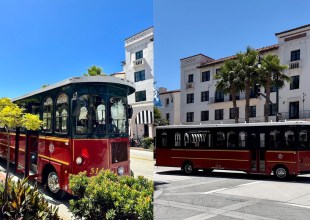 Downtown Santa Barbara Trolley Is Back