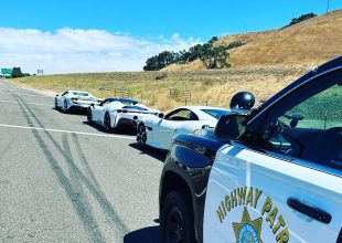 CHP Busts String of Sports Cars Speeding on Highways 101, 154