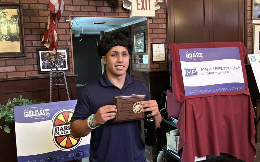 Halle Rillie and Danny Viduare of Dos Pueblos Receive SBART Athlete of the Week Awards