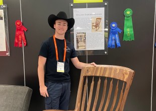 Santa Barbara Youth Zander Doherty Receives Woodworking National Recognition