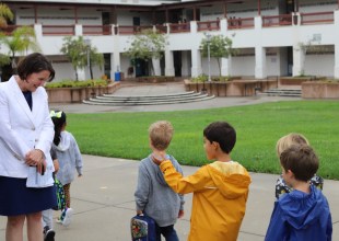 ‘It Has Been Such a Good Day’: Students’ Spirits Bright on Rainy First Day of School in Santa Barbara