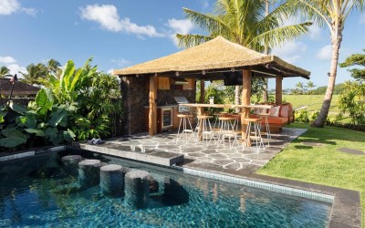 The Home Page | Pool-side Pizza and Building with Bales