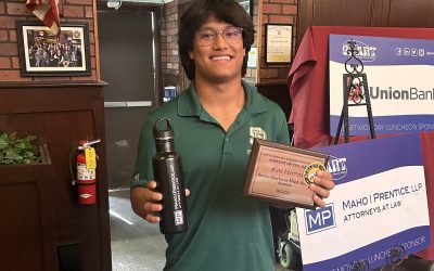 SBART Press Luncheon: Koa Herrera and Carolina Esparza Honored as Athletes of the Week