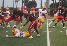 SBCC Staves Off Late Rally to Defeat Perennial Powerhouse Saddleback 34-28 Victory