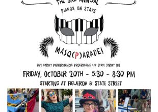 Free Friday Night Festivities in Downtown Santa Barbara Include Masqu(p)arade and Fall for the ARTS Events