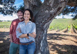 Cote of Paint Splashes Bright Colors Across Santa Barbara Wine Country