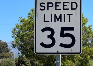 Drivers Be Aware: New Speed Limits Due in Goleta and Santa Barbara County