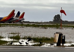 Santa Barbara Airport Attempts to Avoid Drowning