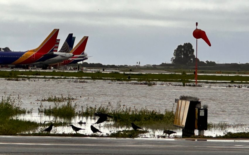 Santa Barbara Airport Attempts to Avoid Drowning