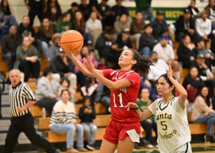 Freshman Jada Ahmad Leads San Marcos to 54-22 Victory over Rival Santa Barbara