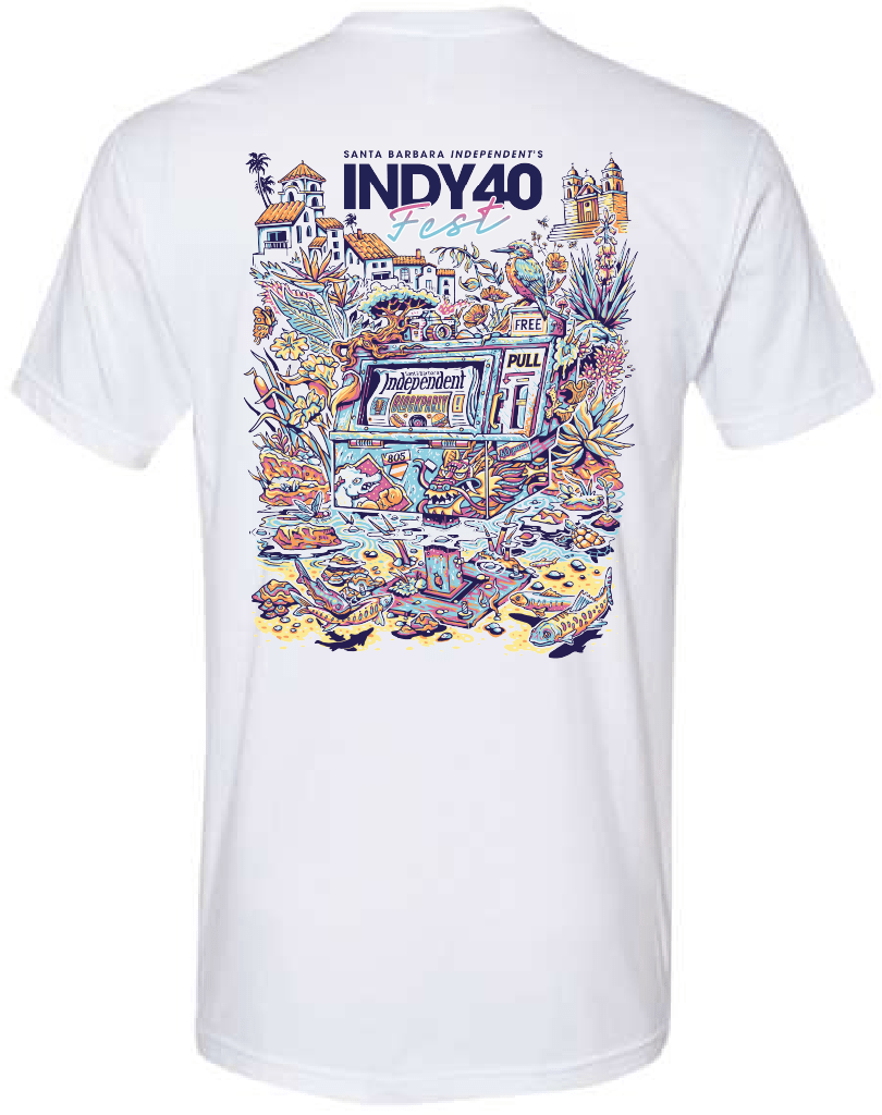 Indy 40 Fest Pocket Tee - Image 1
